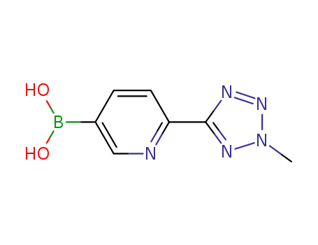 (6-(2-methyl-2H-tetrazol-5-yl)pyridin-3-yl)boronic acid