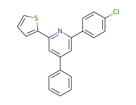 2-(4-chlorophenyl)-4-phenyl-6-(thiophen-2-yl)pyridine