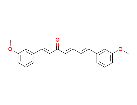(1E,4E,6E)-1,7-bis(3-methoxyphenyl)hepta-1,4,6-trien-3-one
