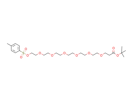 Molecular Structure of 406213-75-0 (Tos-PEG7-t-butyl ester)