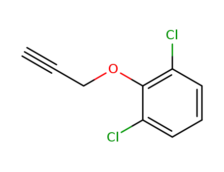 Molecular Structure of 3598-66-1 (3-(2,6-DICHLOROPHENOXY)-1-PROPYNE)