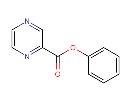 Pyrazinecarboxylic acid, phenyl ester
