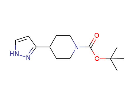 1-Piperidinecarboxylic acid, 4-(1H-pyrazol-3-yl)-, 1,1-dimethylethyl ester