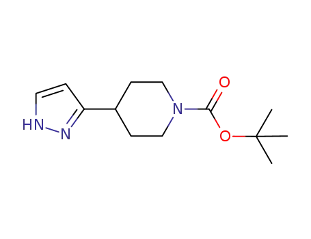 1-Piperidinecarboxylic acid, 4-(1H-pyrazol-3-yl)-, 1,1-dimethylethyl ester