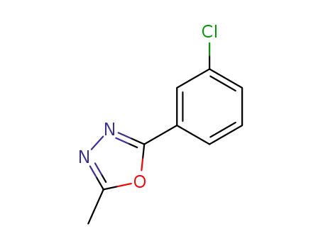 2- (3- 클로로 페닐) -5- 메틸 -1,3,4- 옥사 디아 졸