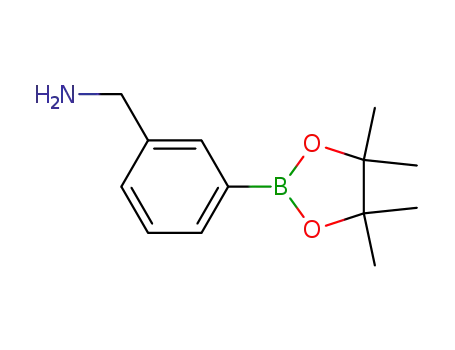 Molecular Structure of 269410-09-5 (3-Aminomethylphenylboronicacidpinacolester)