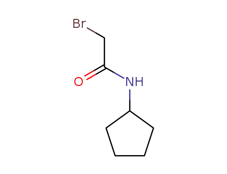 Molecular Structure of 883521-80-0 (2-BROMO-N-CYCLOPENTYLACETAMIDE)
