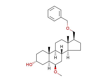 (3α,5α,6β,17β)-17-(benzyloxymethyl)-6-methoxy-androstan-3-ol