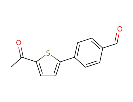 4-(5-Acetylthiophen-2-yl)benzaldehyde