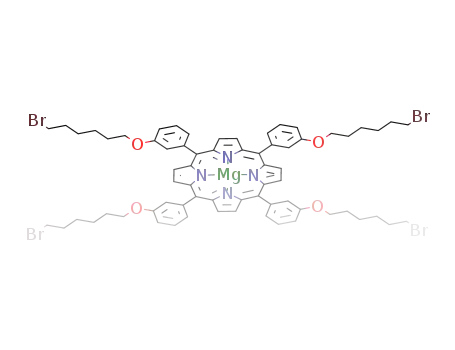 5,10,15,20-tetrakis[3-(6-bromohexyloxy)phenyl]porphyrin magnesium(II)