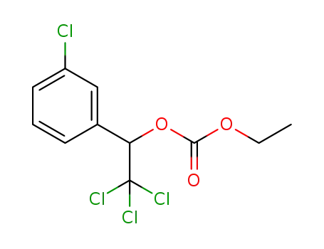 ethyl [2,2,2-trichloro-1-(3-chlorophenyl)ethyl]carbonate