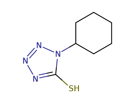 5H-Tetrazole-5-thione,1-cyclohexyl-1,2-dihydro- cas  49847-44-1