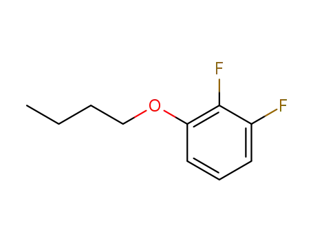 Molecular Structure of 136239-66-2 (1-Butoxy-2,3-difluorobenzene)