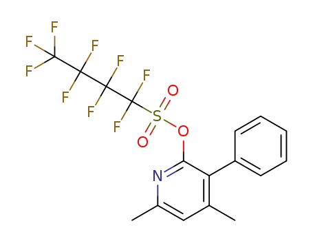 4,6-dimethyl-3-phenylpyridin-2-yl nonaflate
