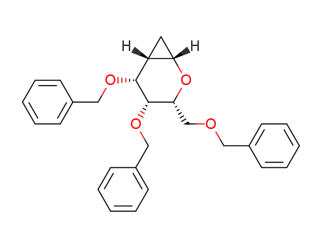 2-Oxabicyclo[4.1.0]heptane,
4,5-bis(phenylmethoxy)-3-[(phenylmethoxy)methyl]-, (1S,3R,4R,5R,6R)-