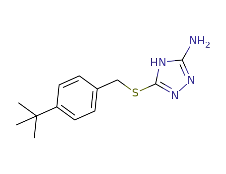 1H-1,2,4-Triazol-3-amine, 5-[[[4-(1,1-dimethylethyl)phenyl]methyl]thio]-