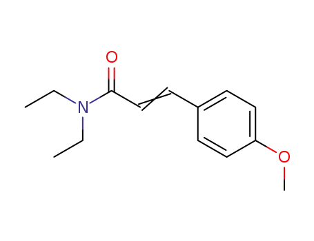 4-methoxy-cinnamic acid diethylamide