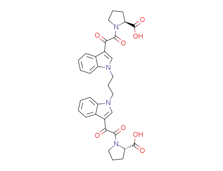 Molecular Structure of 1610426-90-8 (C<sub>33</sub>H<sub>32</sub>N<sub>4</sub>O<sub>8</sub>)