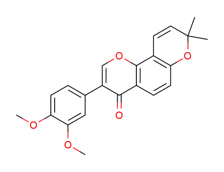 3-(3,4-dimethoxyphenyl)-8,8-dimethyl-4-oxo-4H,8H-benzo[1,2-b:3,4-b']dipyran