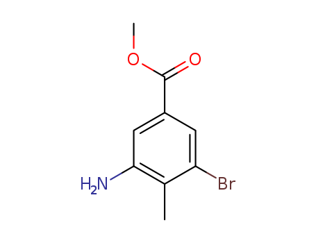 Benzoic acid, 3-amino-5-bromo-4-methyl-, methyl ester