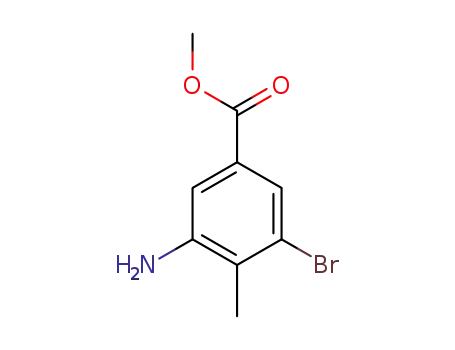 Molecular Structure of 223519-11-7 (5-AMINO-3-BROMO-4-METHYL-1-CARBOXYLIC ACID METHYL ESTER)