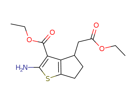 Diethyl 2-amino-5,6-dihydro-4H-cyclopenta[b]thiophene-3,4-dicarboxylate