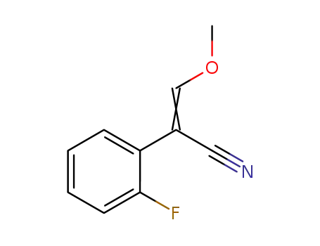 2-(2-fluorophenyl)-3-methoxyacrylonitrile