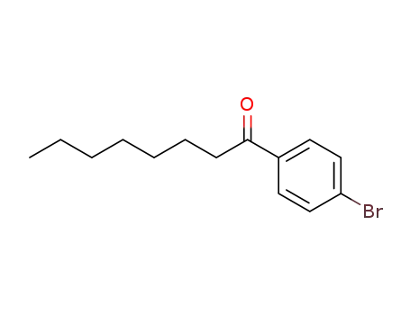 Molecular Structure of 7295-48-9 (P-BROMOPHENYL N-HEPTYL KETONE)