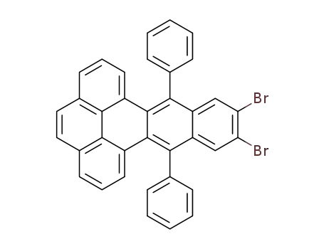 11,12-dibromo-9,14-diphenyl-dibenzo[de,qr]tetracene