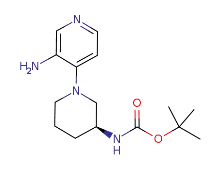 (S)-tert-butyl 1-(3-aminopyridin-4-yl)piperidin-3-ylcarbamate