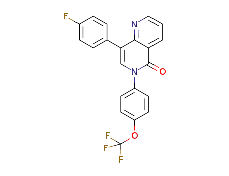 C<sub>21</sub>H<sub>12</sub>F<sub>4</sub>N<sub>2</sub>O<sub>2</sub>