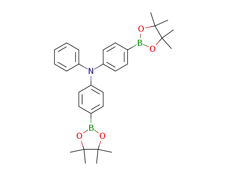 N-phenyl-4-(4,4,5,5-tetramethyl-1,3,2-dioxaborolan-2-yl)-N-[4-(4,4,5,5-tetramethyl-1,3,2-dioxaborolan-2-yl)phenyl]aniline