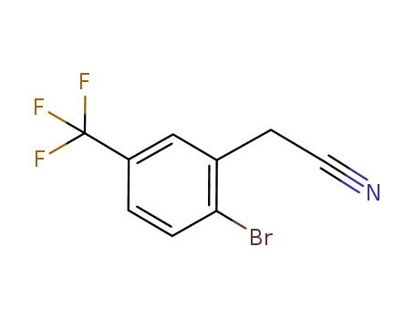 Benzeneacetonitrile,2-bromo-5-(trifluoromethyl)-