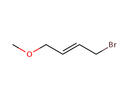 Molecular Structure of 22427-01-6 (2-Butene, 1-bromo-4-methoxy-, (2E)-)