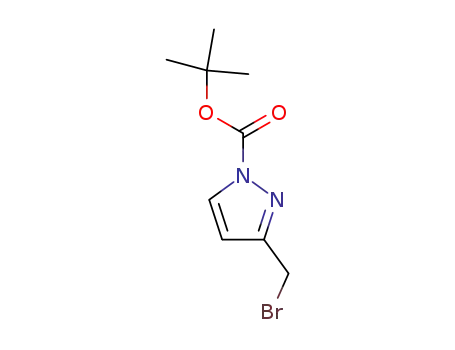 3-브로모메틸-피라졸-1-카르복실산 tert-부틸 에스테르