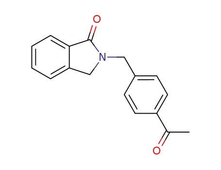 2-(4-acetylbenzyl)isoindolin-1-one