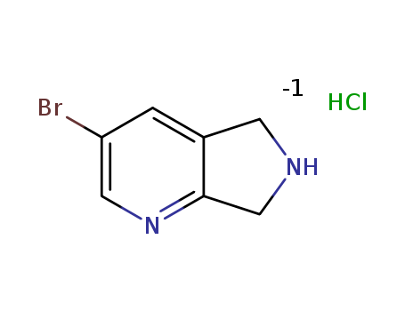 3-BroMo-6,7-dihydro-5H-pyrrolo[3,4-b]pyridine hydrochloride manufacture