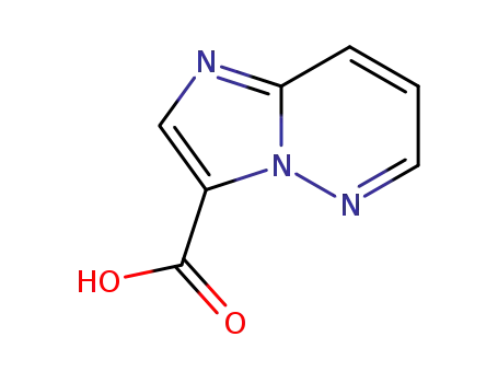 Molecular Structure of 1308384-58-8 (IMidazo[1,2-b]pyridazine-3-carboxylic acid)