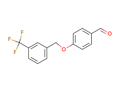 4-{[3-(trifluoromethyl)benzyl]oxy}benzaldehyde(SALTDATA: FREE)