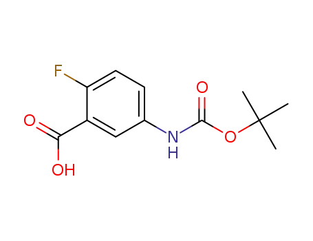 5-([(TERT-BUTOXY)카르보닐]아미노)-2-플루오로벤조산