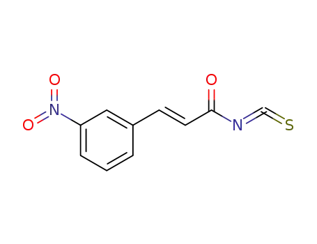 Molecular Structure of 22715-07-7 ((E)-3-(3-nitrophenyl)acryloyl isothiocyanate)