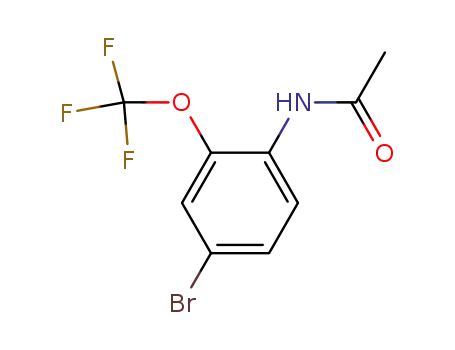 Molecular Structure of 175278-18-9 (4-BROMO-2-(TRIFLUOROMETHOXY)ACETANILIDE)