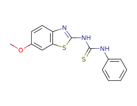 1-(6-methoxybenzo[d]thiazol-2-yl)-3-phenylthiourea