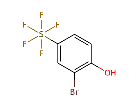 3-Bromo-4-hydroxyphenylsulfur pentafluoride