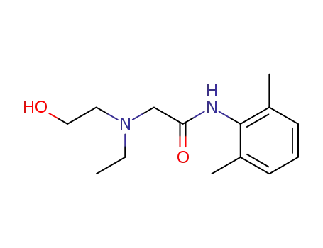 Molecular Structure of 20846-29-1 (lidocaine)