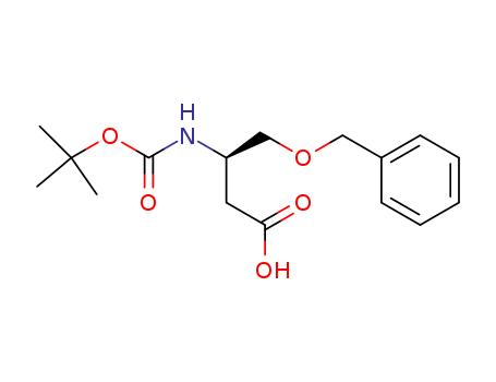 Butanoic acid,3-[[(1,1-dimethylethoxy)carbonyl]amino]-4-(phenylmethoxy)-, (3R)-