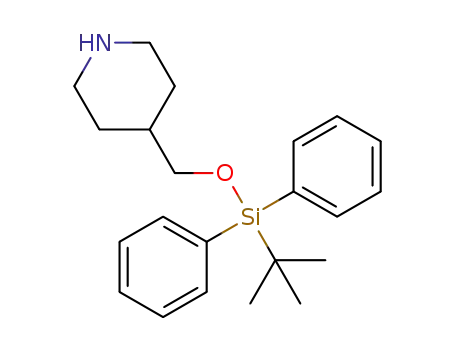 4-{[(tert-butyldiphenylsilyl)oxy]methyl}piperidine