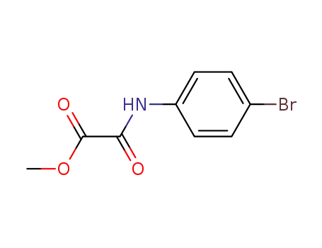 Molecular Structure of 480450-72-4 (methyl 2-[(4-bromophenyl)amino]-2-oxoacetate)