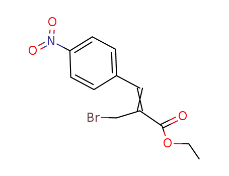 p-NO<sub>2</sub>C<sub>6</sub>H<sub>4</sub>CHC(CO<sub>2</sub>CH<sub>2</sub>CH<sub>3</sub>)CH<sub>2</sub>Br