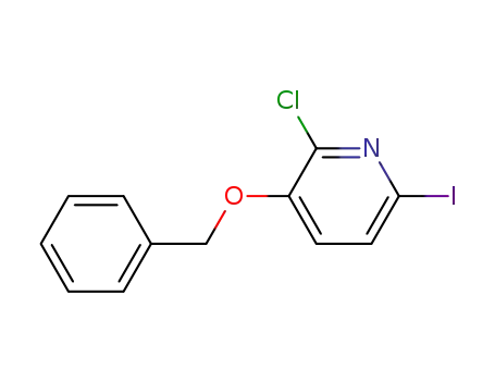 Molecular Structure of 185221-60-7 (3-BENZYLOXY-2-CHLORO-6-IODOPYRIDINE)